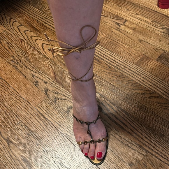 Italian gladiator high heeled shoes - Picture 5 of 12